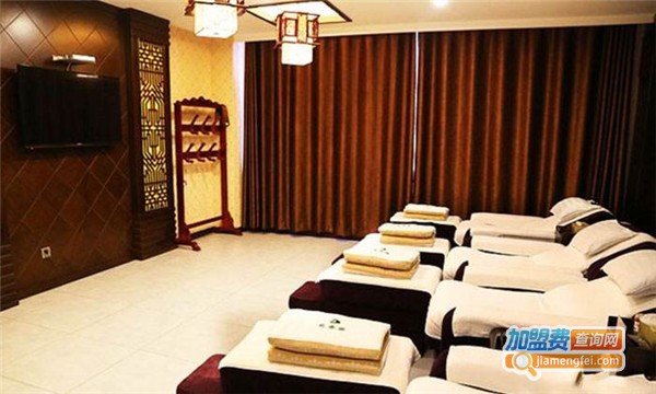 解决堂足浴加盟费