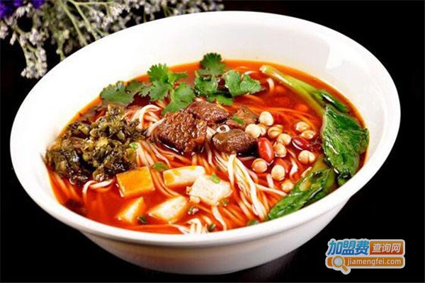 民宜家鸡味抻面加盟门店