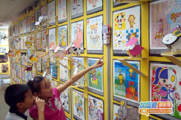 视觉少儿美术基地加盟店