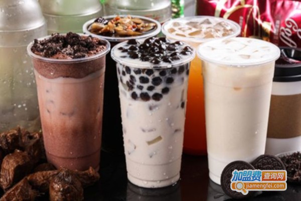 开心奶茶加盟店