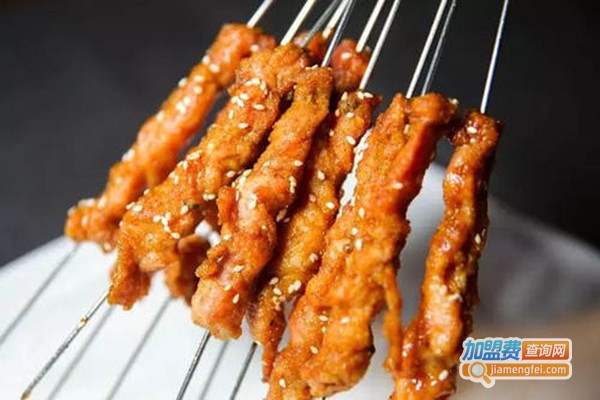 手把签烧烤店加盟费