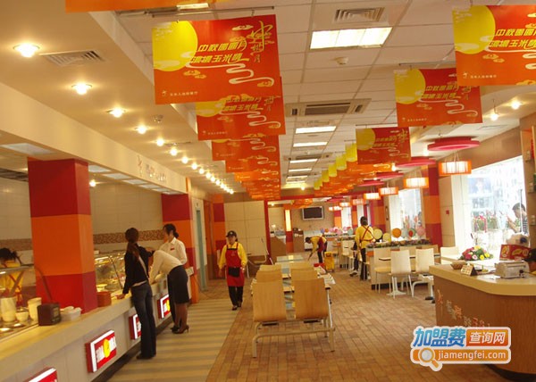 玉米人快餐加盟费