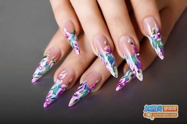 彩绘美甲加盟门店