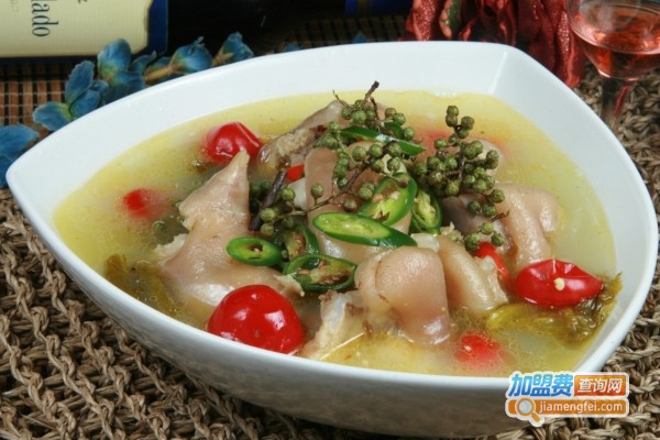 酸老冒酸汤美容蹄加盟费