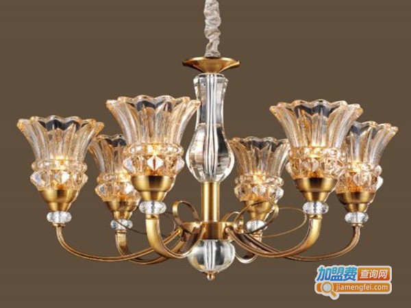 帝美灯饰加盟费