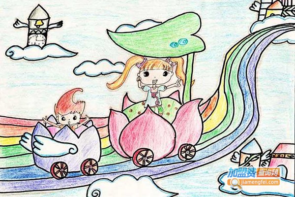 快乐艺站美术加盟分店