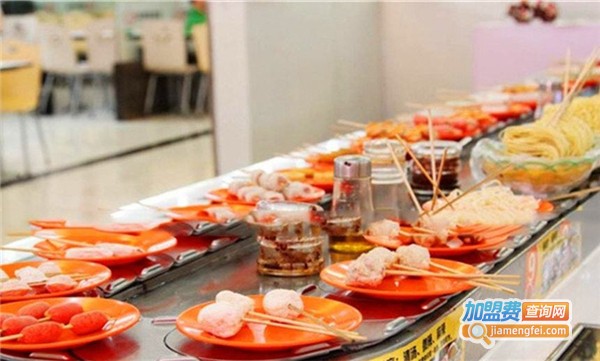 千涮百味自助旋转火锅加盟费