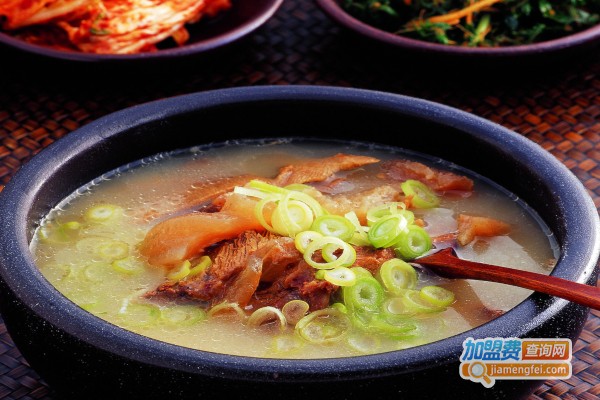 韩式牛骨汤加盟店