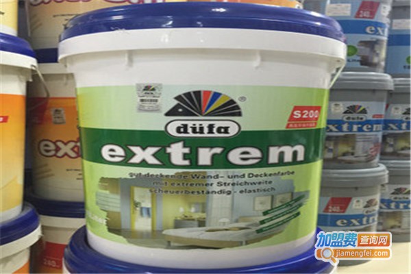 都芳乳胶漆加盟费