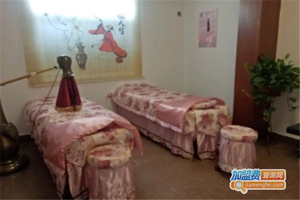 漂亮女人美容养生馆