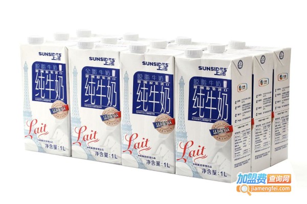 上质牛奶加盟费