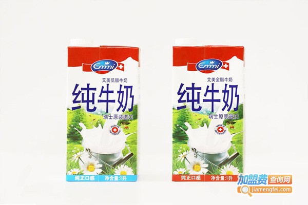 艾美牛奶加盟费