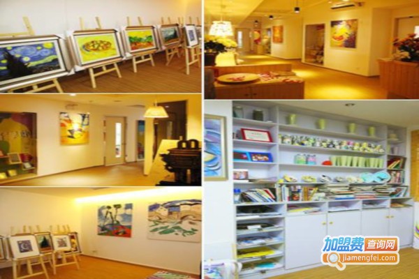 灵动色彩美术培训加盟费