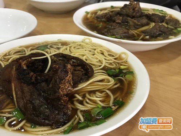 老瞻园面馆加盟门店