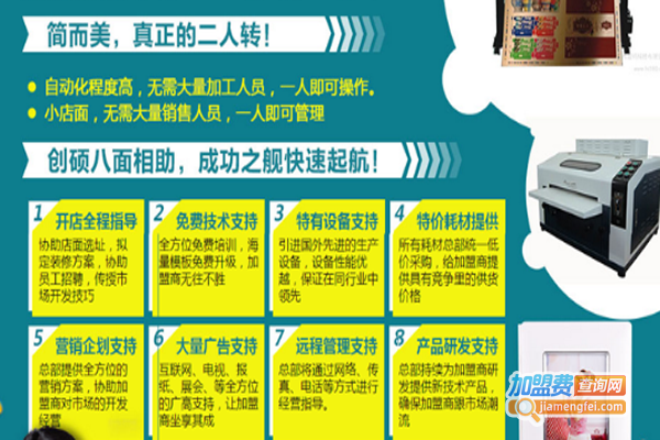 创硕影印加盟费