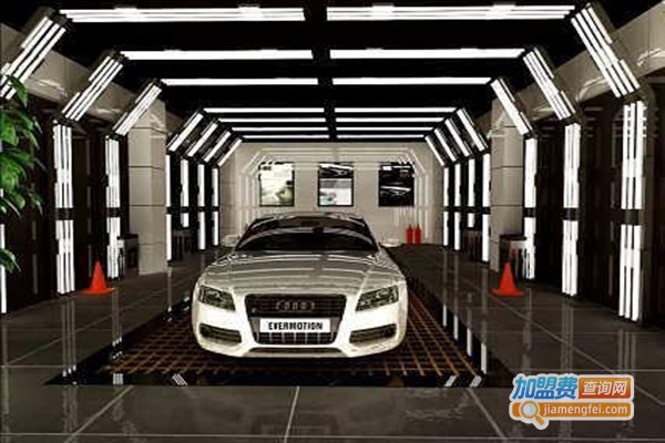 城市跑道汽车美容加盟门店