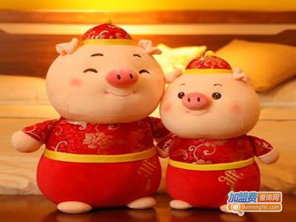 呆小猪布艺