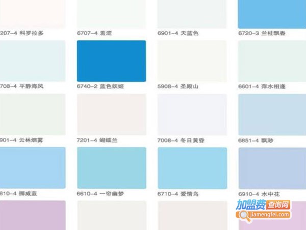 柏派涂料加盟费