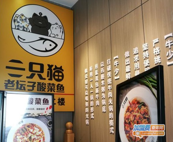 三只猫老坛子酸菜鱼