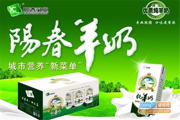 阳春乳业加盟费