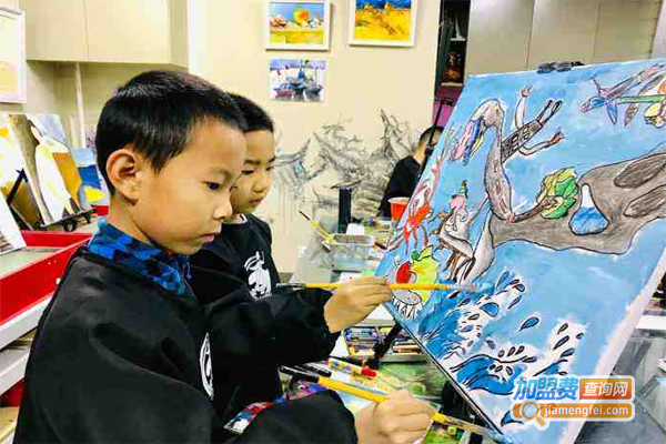 卓艺赢少儿美术加盟费