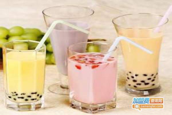 自由美奶茶店加盟费