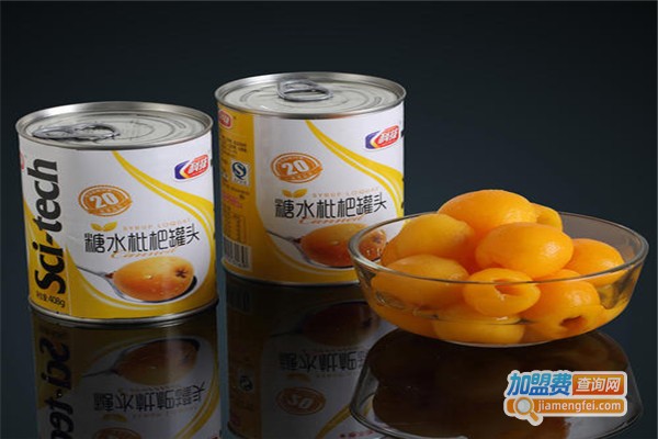 果蔬罐头加盟费