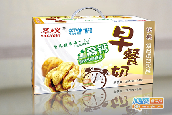 圣义早餐奶加盟门店