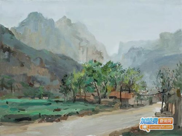 拓韵油画加盟门店