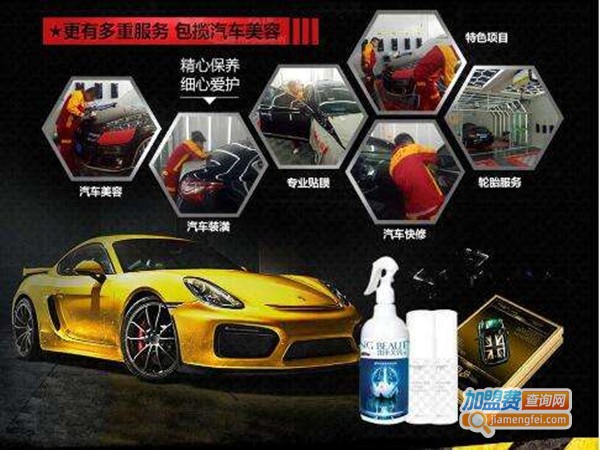 置信汽车美容加盟门店