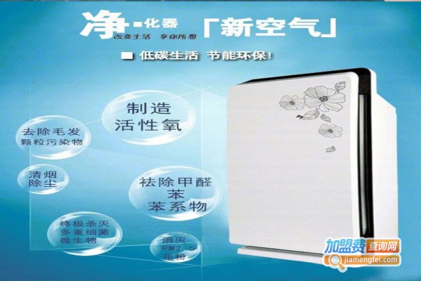 太美环宝空气净化加盟费