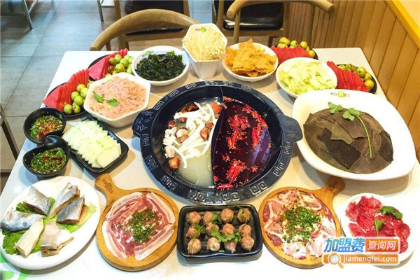 重庆签到鲜货火锅加盟费