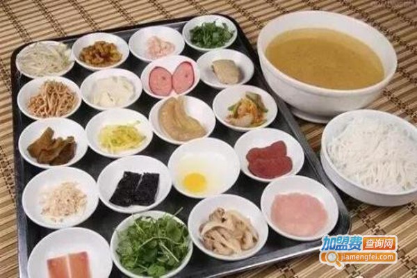 香满园云南过桥米线加盟费