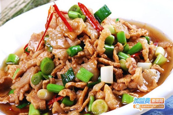 重庆家常菜加盟费