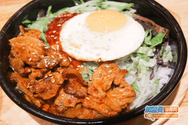 韩式五花肉拌饭加盟费