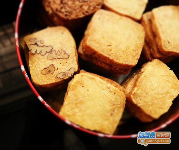 梁记纯手工杏仁饼加盟