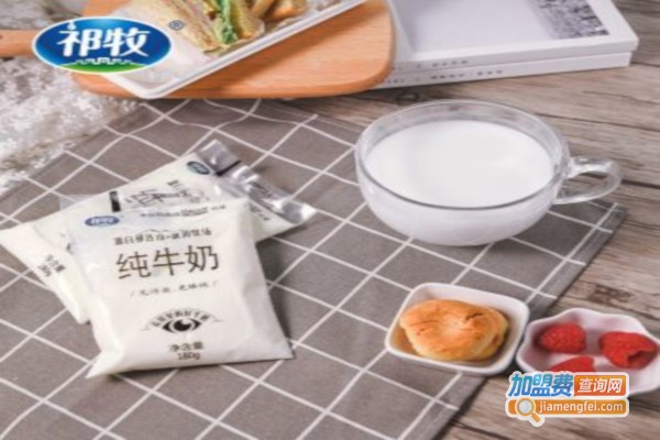 祁牧纯牛奶加盟费