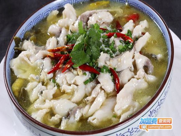 夏记酸菜鱼加盟费