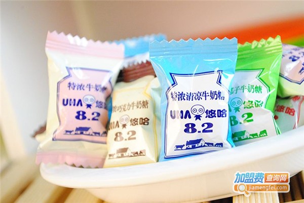 特浓悠哈牛奶糖加盟费