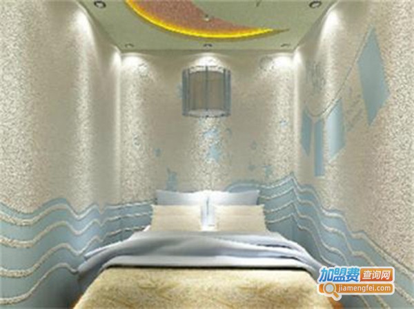 蓝天豚硅藻泥墙饰加盟