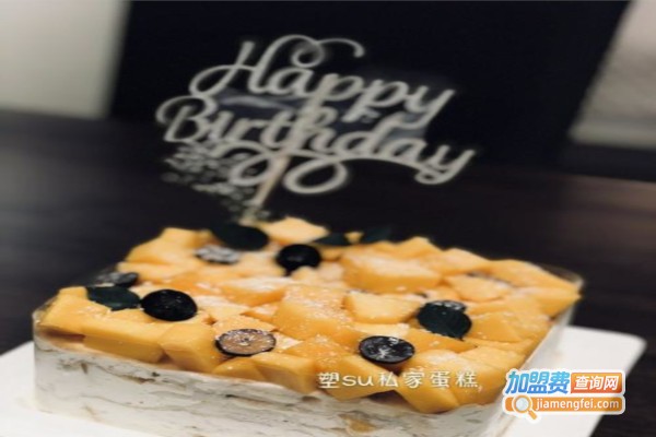 塑su私家蛋糕加盟费