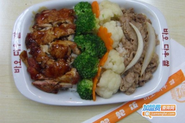 韩国鲍鲍饭快餐加盟店