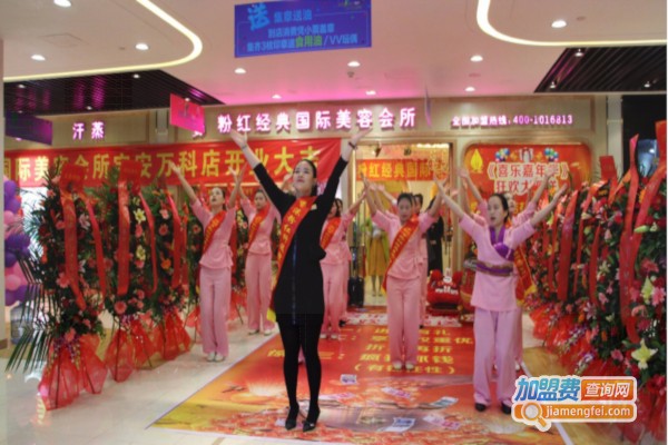 粉红经典加盟费