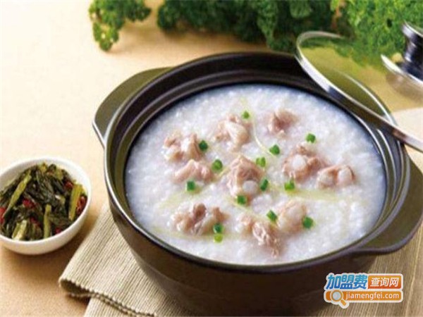 功夫粥道加盟费