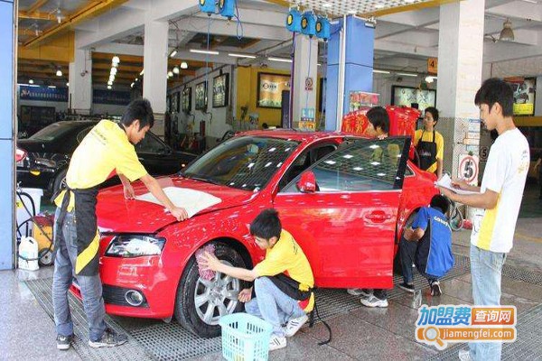 车之杰汽车美容加盟费