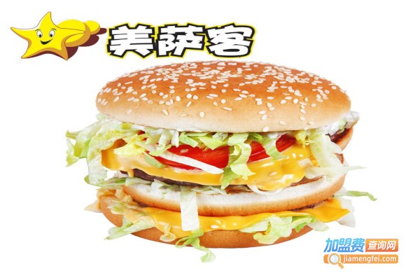 美萨客快餐加盟费