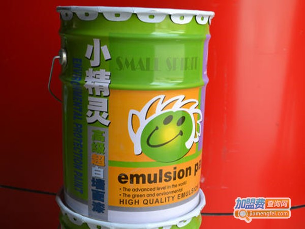 小精灵涂料加盟门店