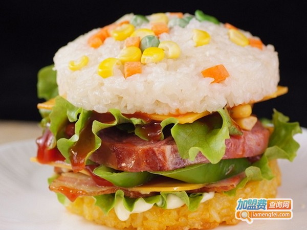 台美呷中式五谷汉堡加盟费