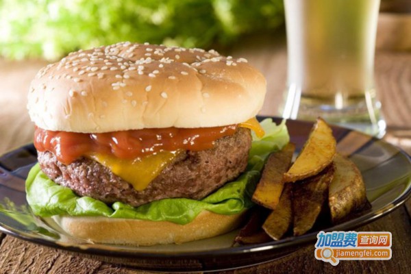 龍治汉堡加盟费