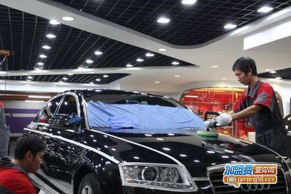 阔龙汽车美容加盟费